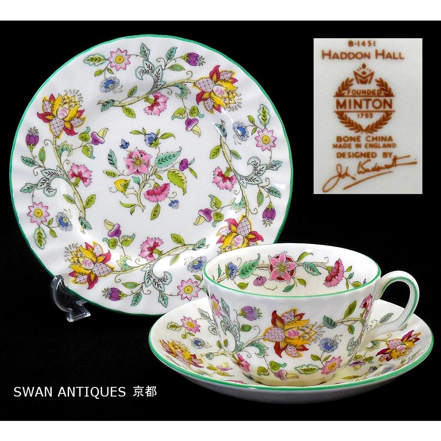 MINTON（ミントン） 英国製イギリス ハドンホール グリーン カップ