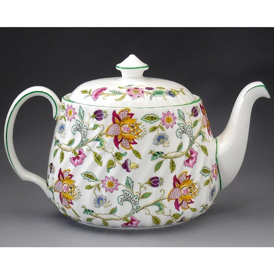 MINTON（ミントン） 英国製ハドンホール グリーン ティーポット L