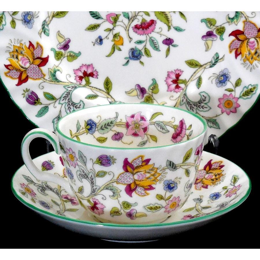 MINTON（ミントン） ハドンホール グリーン カップ＆ソーサー＆20cm