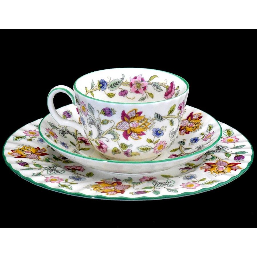 MINTON（ミントン） ハドンホール グリーン カップ＆ソーサー＆20cm