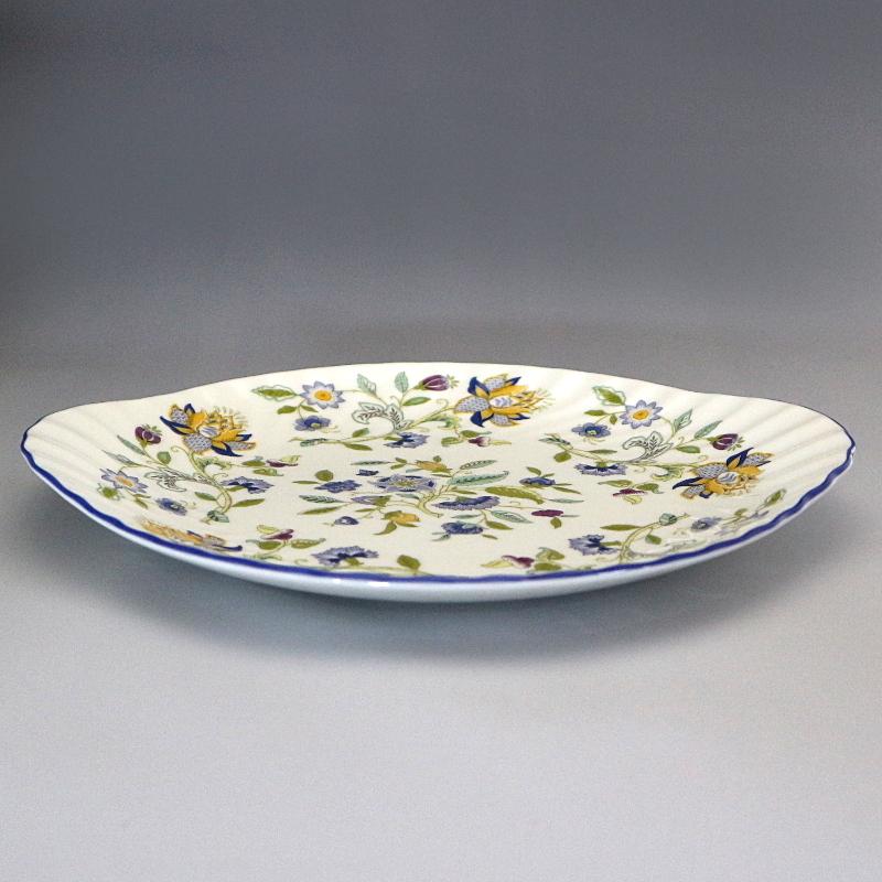 MINTON（ミントン） 英国製 ハドンホール ブルー B＆Bプレート