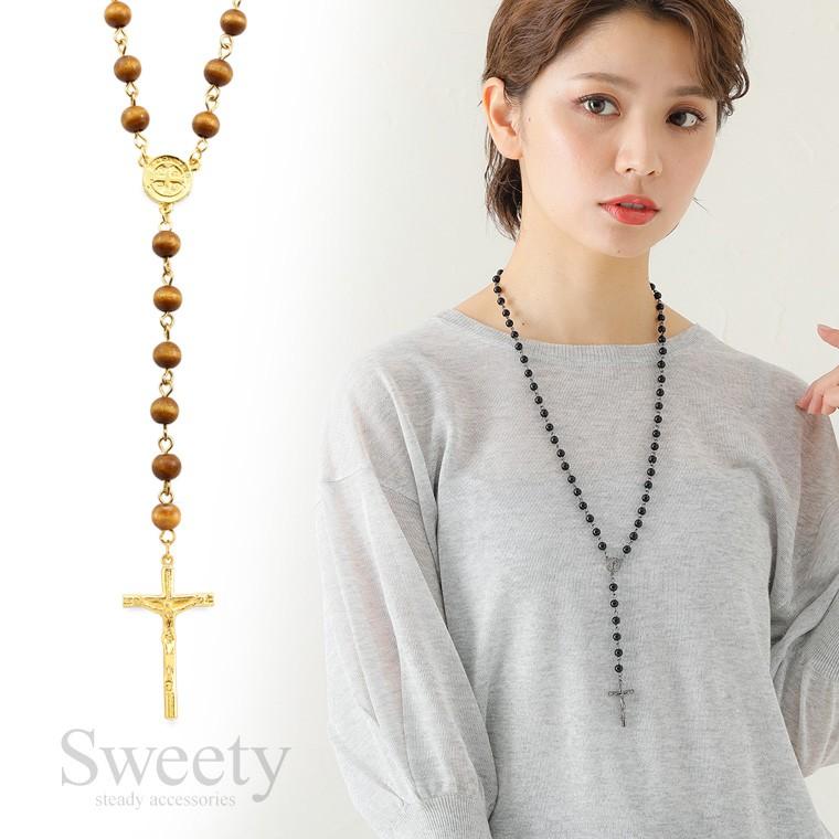 ロザリオ ロザリオネックレス 全9色 : sweety - 通販 - Yahoo!ショッピング