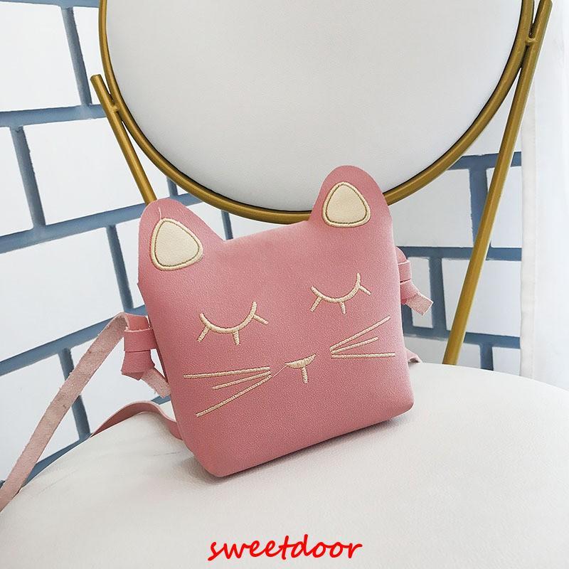バッグ ショルダーバッグ ポシェット かばん 子供用 ネコ 猫 小さめ