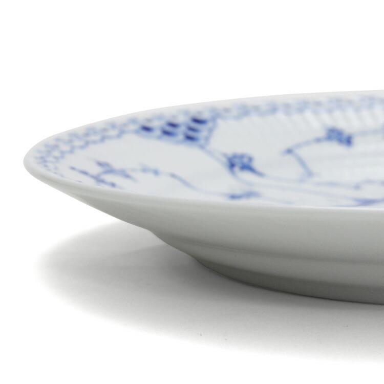 ブルーフルーテッド ロイヤルコペンハーゲン ハーフレース プレート