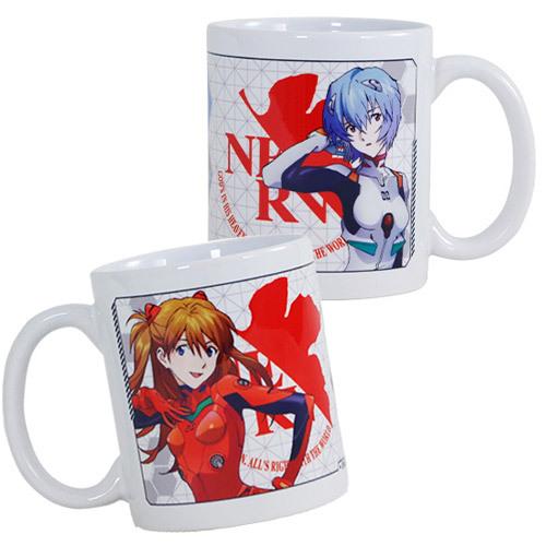 エヴァンゲリオン マグカップ 全2種類 綾波レイ アスカ : グッズパーク