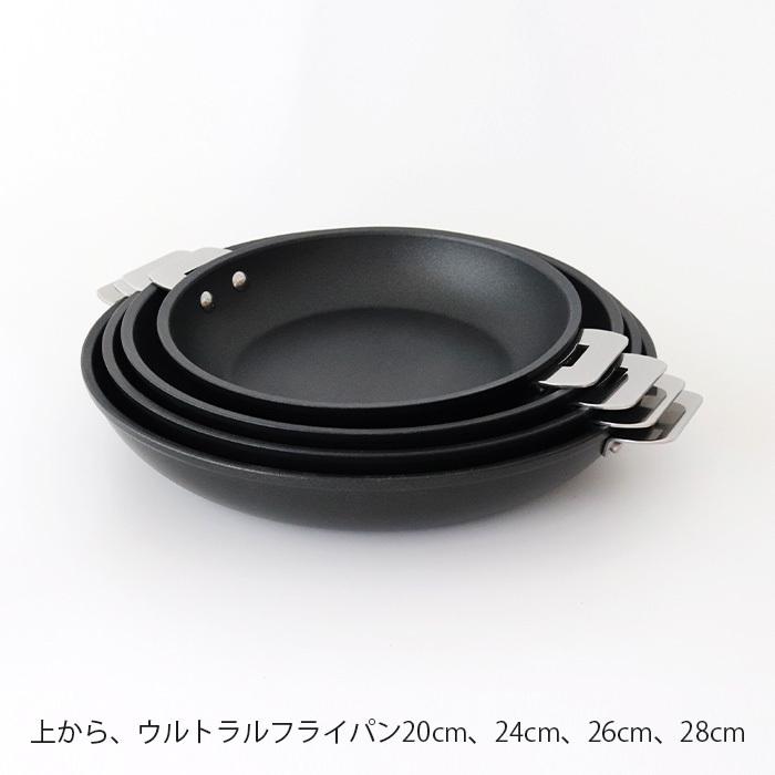 CRISTEL（クリステル） 鍋 ウルトラル フライパン 20cm ふた・ハンドル