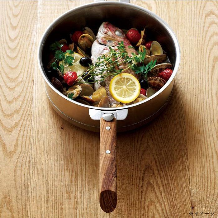 CRISTEL（クリステル） 鍋 両手浅鍋 G26cm フタなし グラフィット