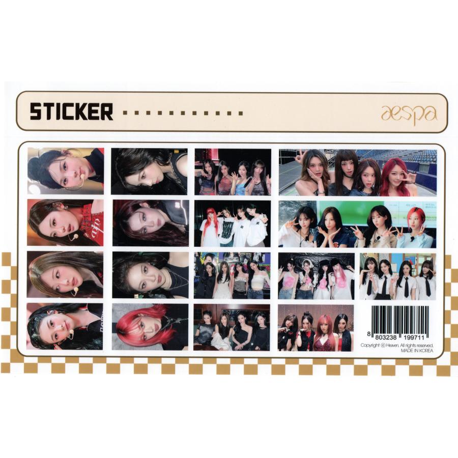 aespa エスパ グッズ 卓上 カレンダー (写真集) 2026~2027年(2年分)+