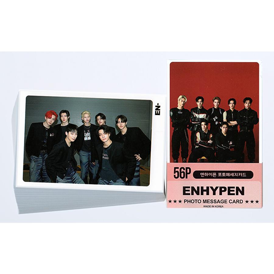 ENHYPEN エンハイフン グッズ フォトメッセージカード 56枚 トレカ