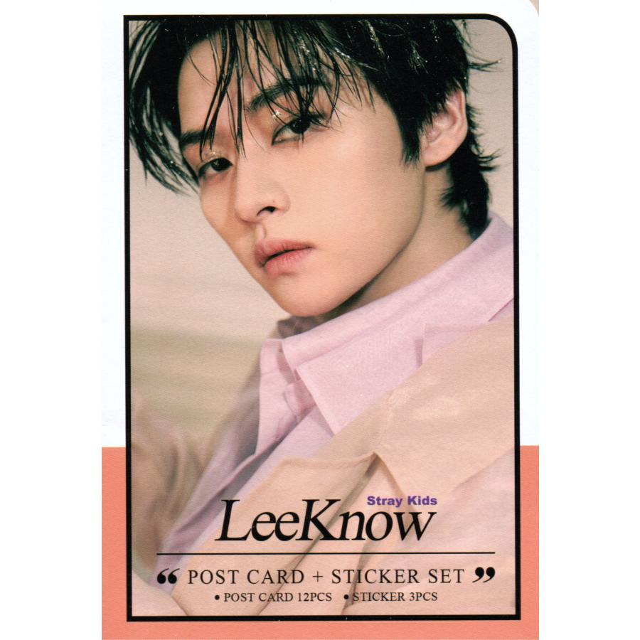 STRAY KIDS スキズ Lee Know リノ グッズ ポストカード セット ( 12枚