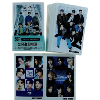 SUPER JUNIOR スーパージュニア グッズ フォトメッセージカード 56枚