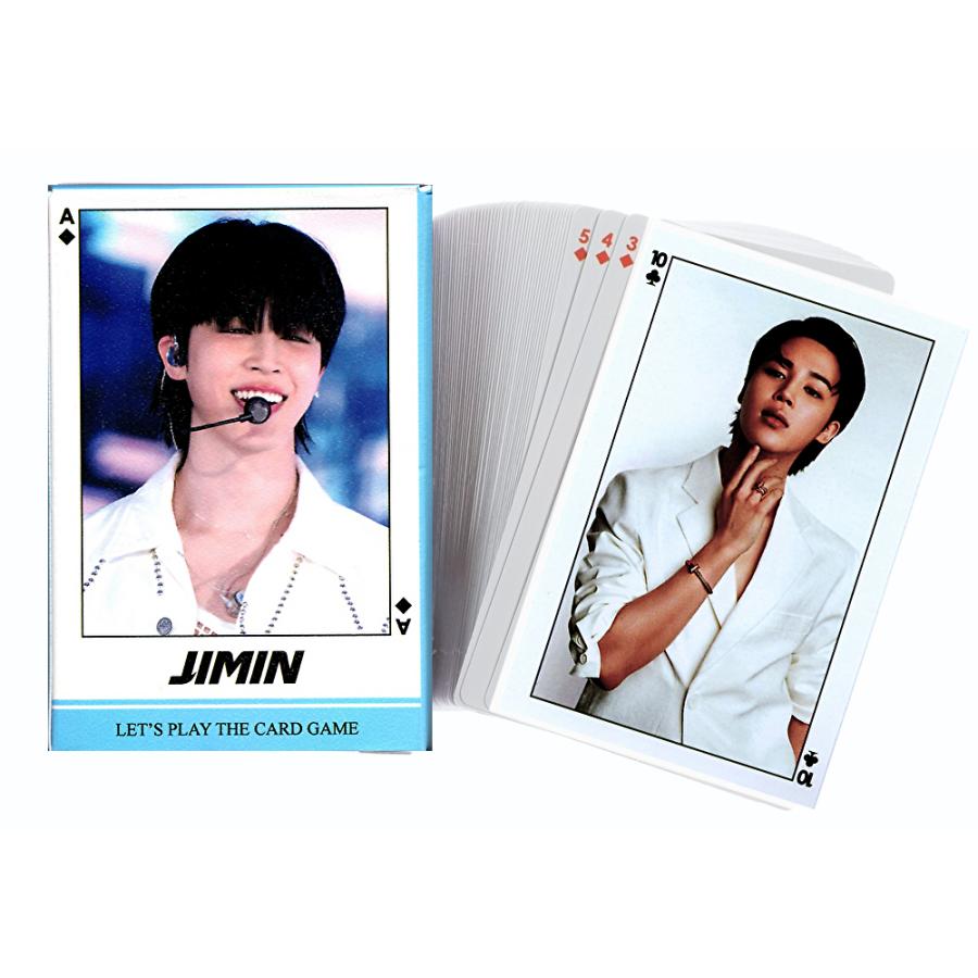 BTS ジミン グッズ トランプ カード ゲーム 54枚セット フォトカード
