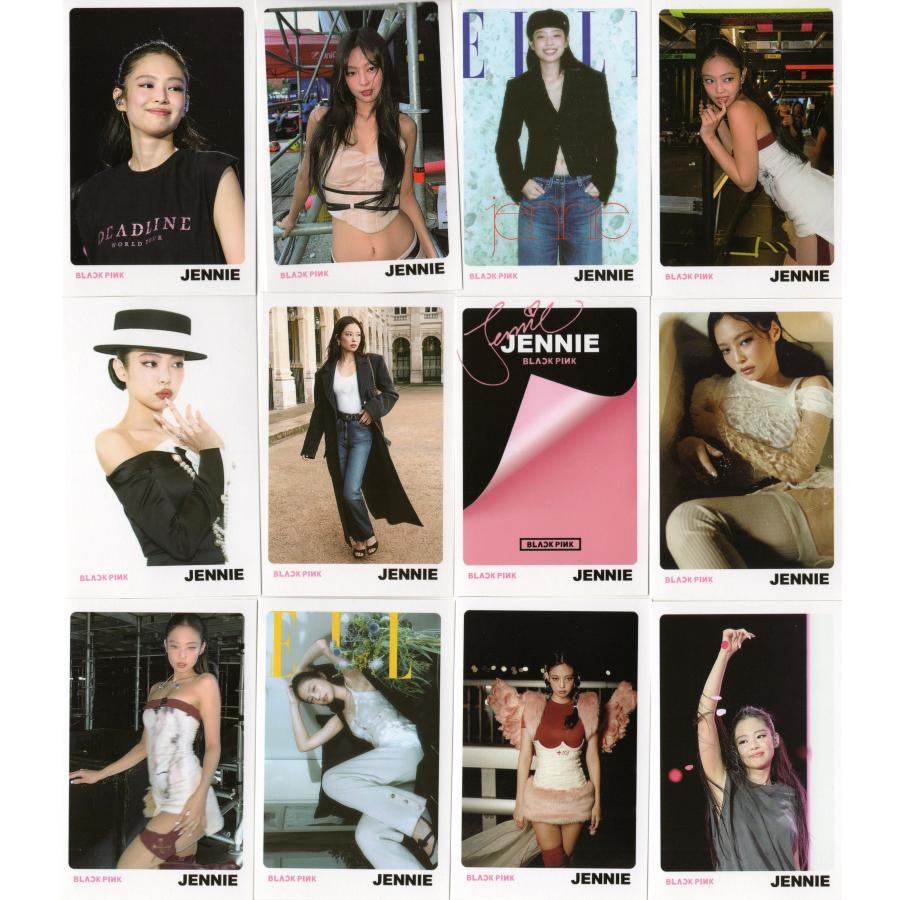 BLACKPINK ジェニー グッズ フォトメッセージカード 56枚 トレカ ミニ
