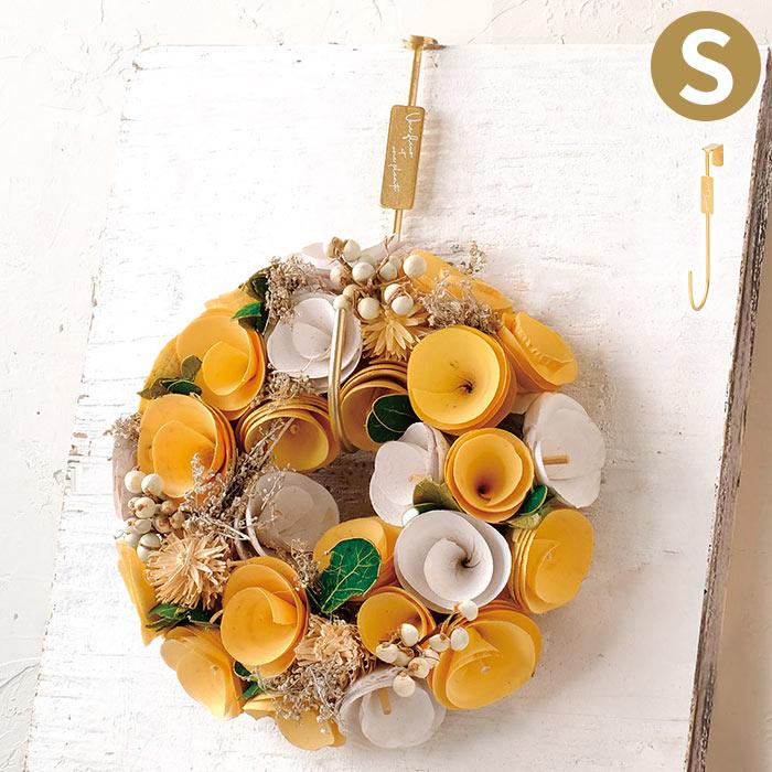 GREEN HOUSE（グリーンハウス） ワイヤーリースフック S ゴールド