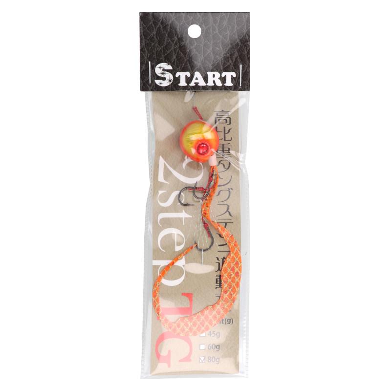 スタート タイラバ 2step TG コンプリート 80g 紅早生×つぶつぶ