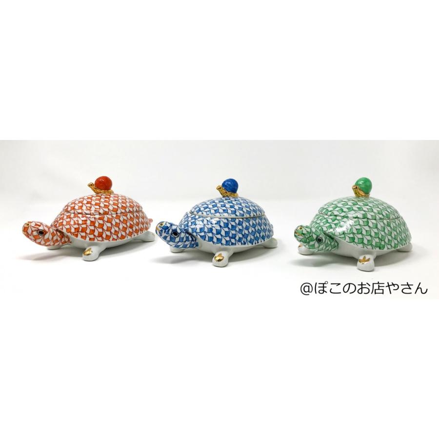 カメの蓋付き小物入れ アクセサリーケース インテリア レトロ : ぽこの