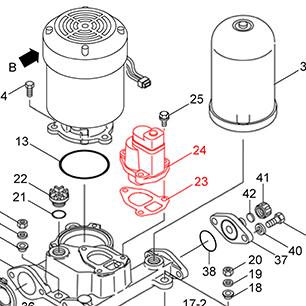 川本ポンプ カワエースN3-155・N3-156 ファインセンサー(24) PSF-4-1.0