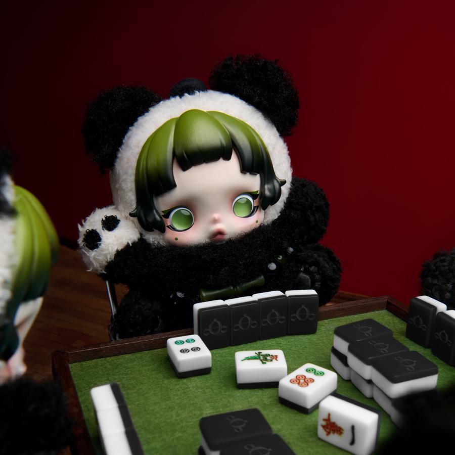 POP MART（ポップマート） POP MART SKULLPANDA Lazy Panda ぬいぐるみ