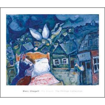 シャガール アートポスター-夢 1939年 (610mm×711mm) -おしゃれ