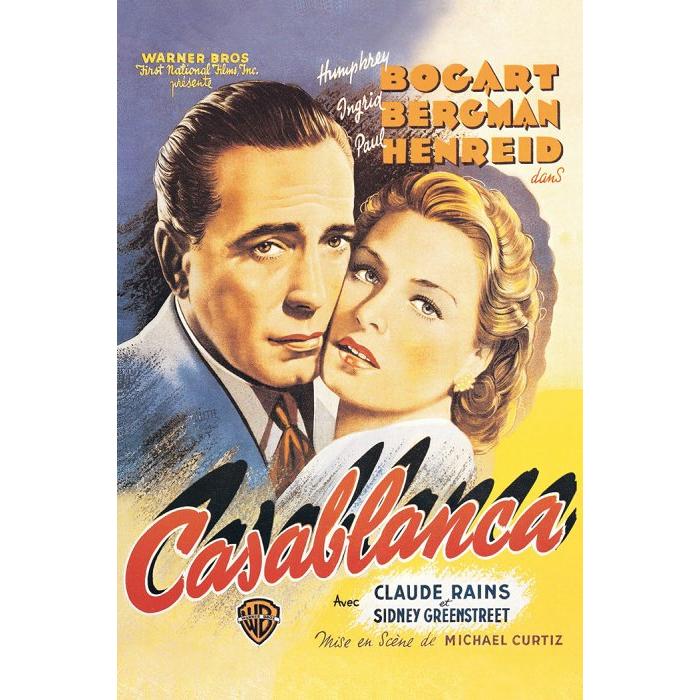 映画 カサブランカ ハンフリー・ボガート イングリッド・バーグマン