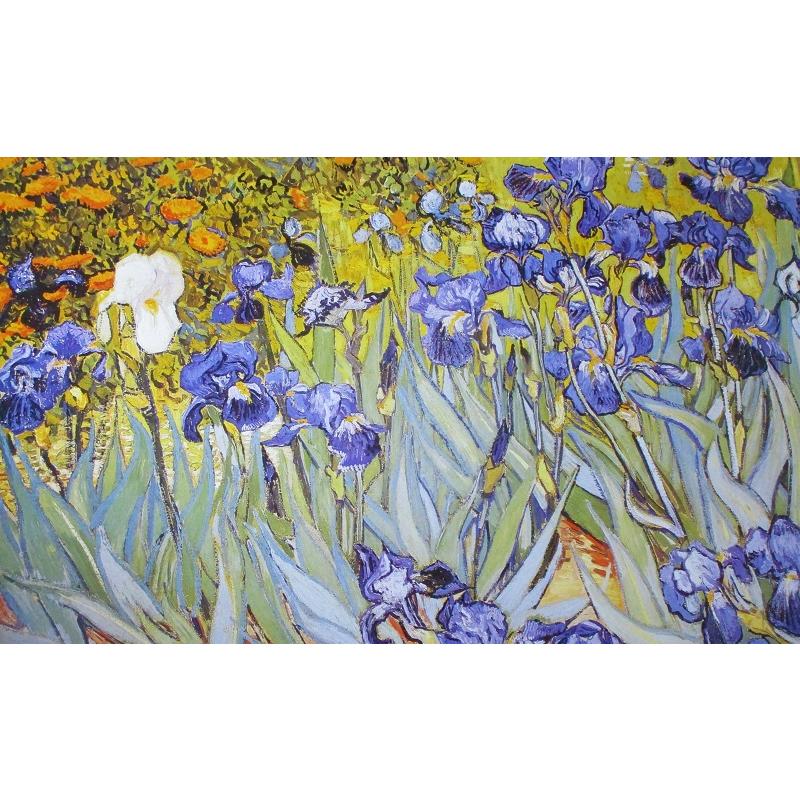 フィンセント・ファン・ゴッホ ポスター アイリス 木製アートフレーム