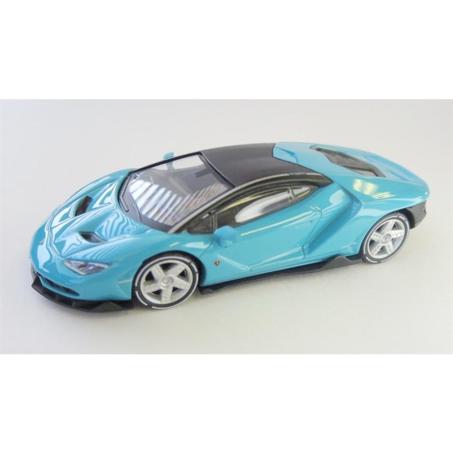 ブンカ/京商 1/64 ランボルギーニ チェンテナリオ ブルー/ブラック