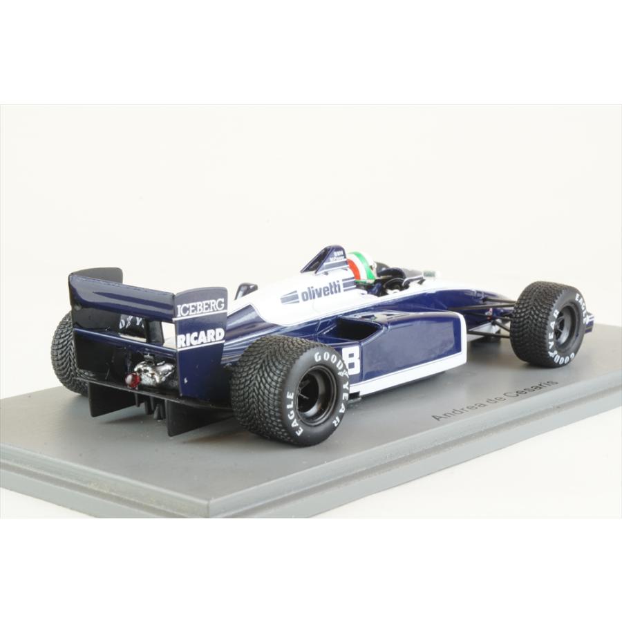 スパーク 1/43 ブラバム BT56 No.8 1987 F1 ベルギーGP 3位 A-de