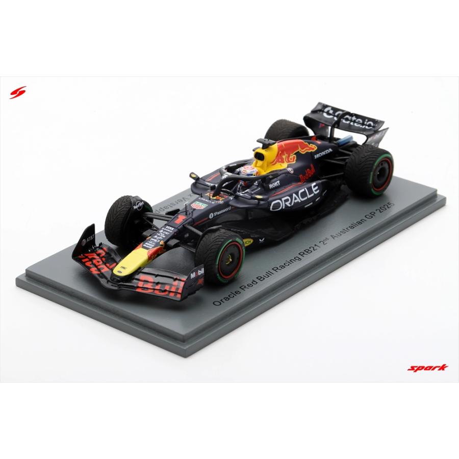 スパーク 1/43 レッドブル RB21 No.1 2025 F1 オーストラリアGP 2位 M