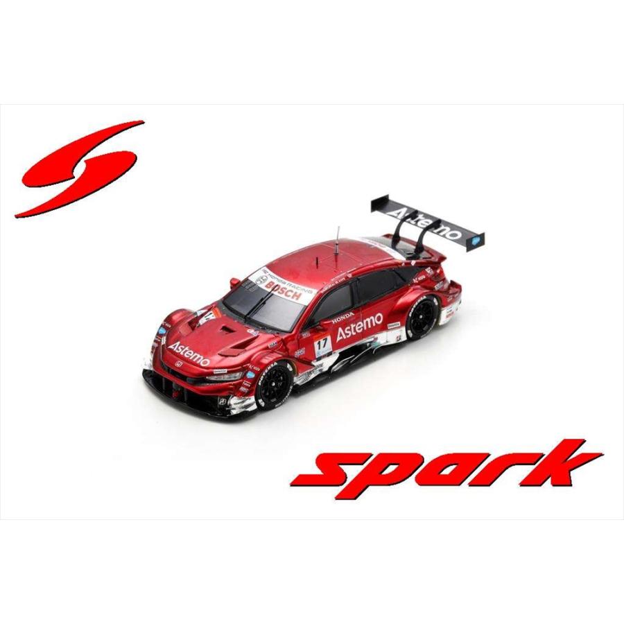 スパーク 1/43 Astemo CIVIC TYPE R-GT No.17 REAL RACING 2024 GT500