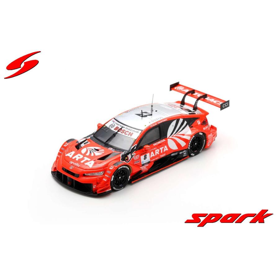 スパーク 1/43 ARTA MUGEN CIVIC TYPE R-GT No.8 2024 GT500 スーパー