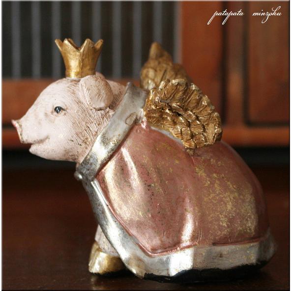 エンジェルピッグ マント アンティーク調 子豚 天使の子豚