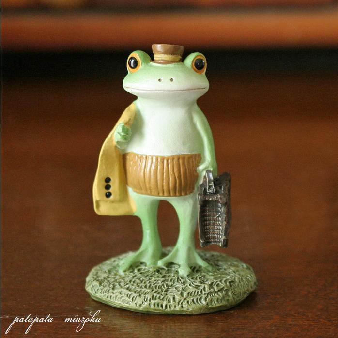 Copeau コポー カエルはつらいよ 置物 ダイカイ オブジェ カエル 雑貨