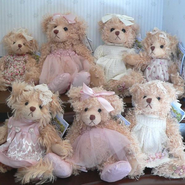 Heart Angel くま ぬいぐるみ Settler Bears セトラベアーズ Louise