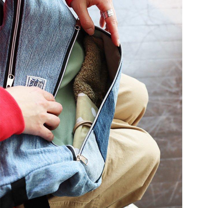 PATY バッグ ショルダーバッグ レディース メンズ デニム ミニ ハーフ