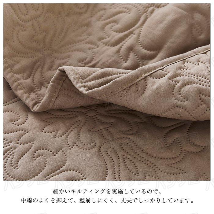 ベッドカバー キルト キルティング 綿 3点セット シート 枕カバー