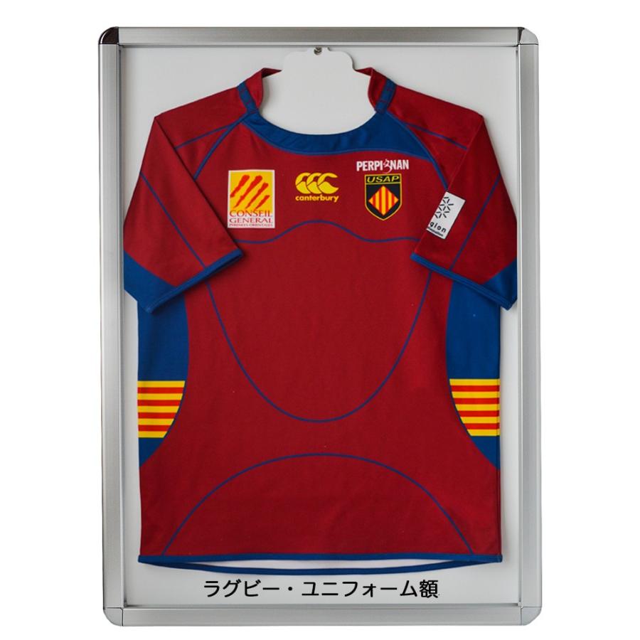 ユニフォーム額縁 スリム シルバー UVカット : ポスターパネル