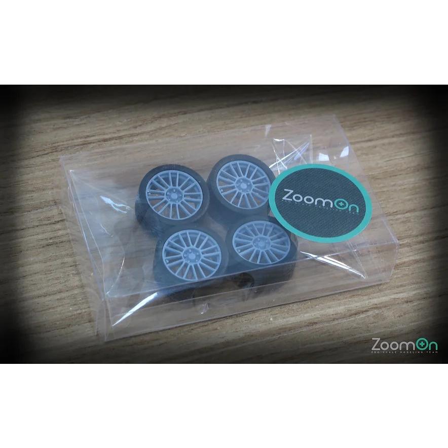 ZoomOn ZR029 1/24 17インチ スプーン CR93 ホイールセット : ホビー