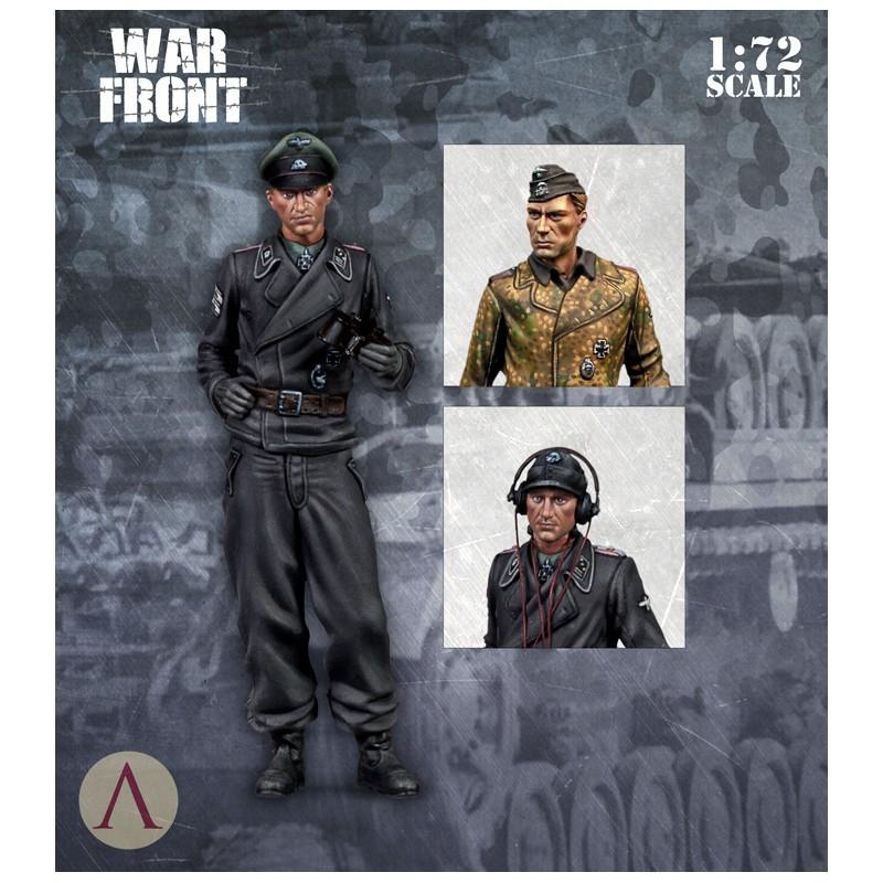 スケール75 SW72-006 1/72 ドイツ戦車兵2セット(2体) : ホビーショップ