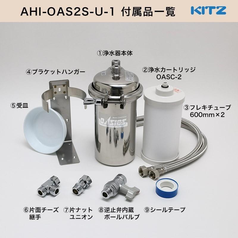 ビルトイン浄水器 浄水専用単水栓付き 2点セット（ポリッシュド