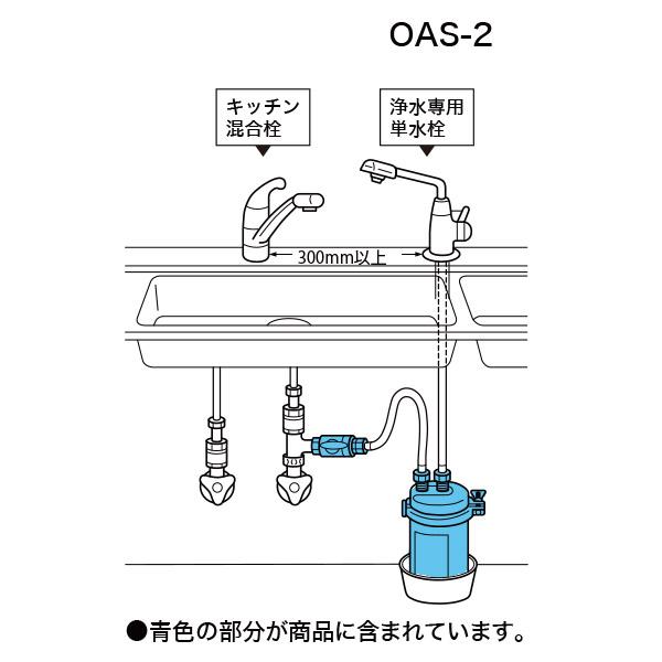 浄水器 カートリッジ KITZ（キッツ） オアシックス アンダーシンク