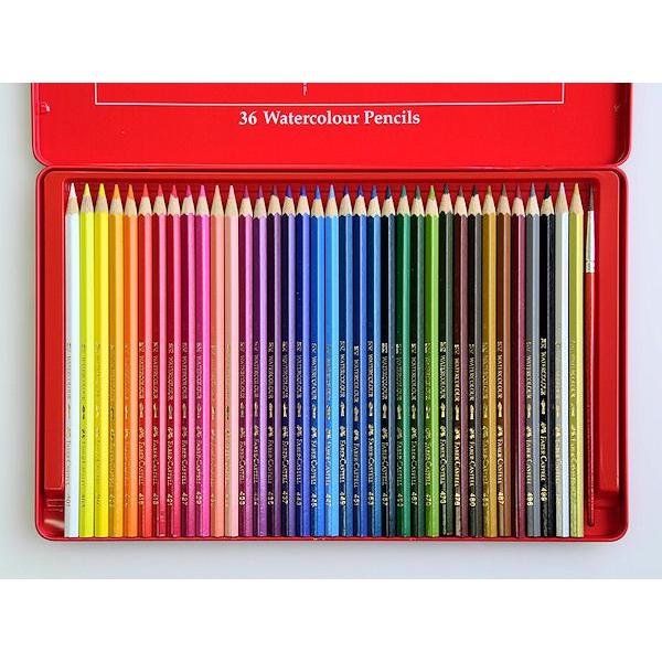 ファーバーカステル FABER-CASTELL 水彩色鉛筆 36色セット ポスト投函