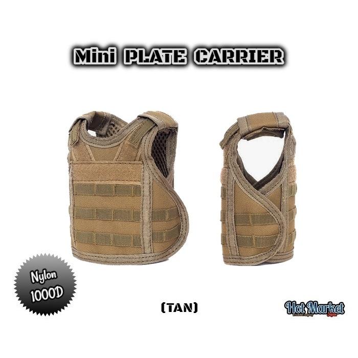 ミニ プレートキャリア 全6色 MOLLE SPC ボトルカバー プレキャリ