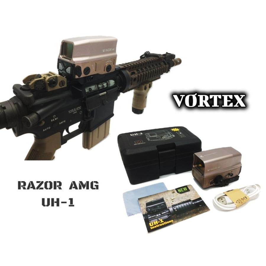 VORTEX RAZOR AMG UH1 ドットサイト TAN 1倍 サバゲー M4 AK スカー