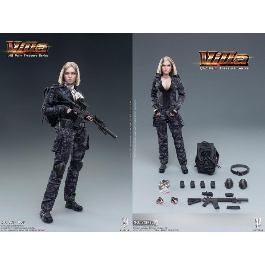 VERY COOL VCF-3005 1/12 PalmTreasureSeries Villa ヴィラ (黒迷彩) 1