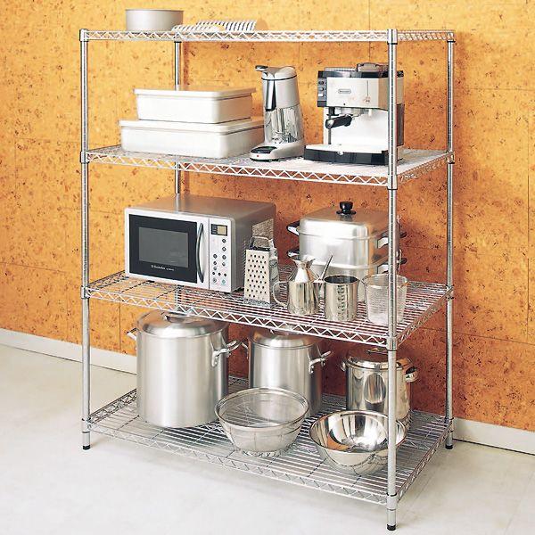 IRIS OHYAMA（アイリスオーヤマ） スチールラック 収納 幅120 メタル