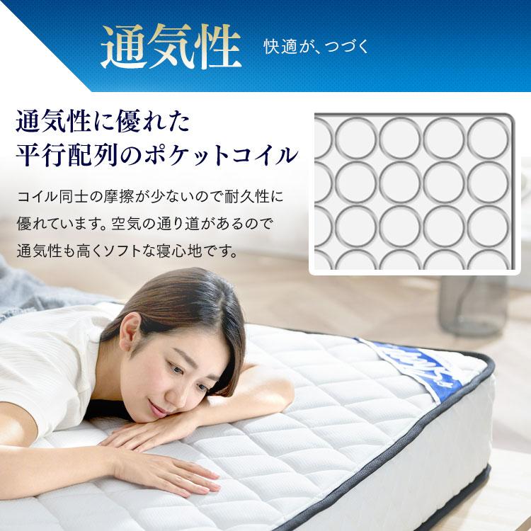 IRIS OHYAMA（アイリスオーヤマ） マットレス ダブル ベッドマットレス