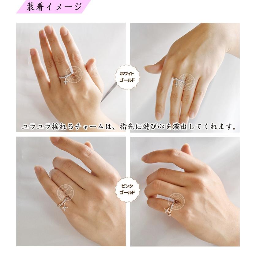 Petit Lulu（プチルル） 指輪 レディース リング 新作 スワロフスキー