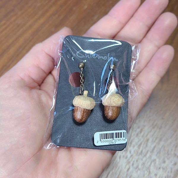木の実のピアス・イヤリング / レディース 秋 冬 ナチュラル 可愛い
