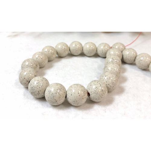 北投石 ブレスレット 台湾産 12ミリ玉 ホクトライト 天然石