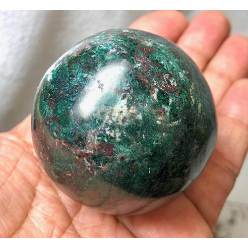 クリソコラ 丸玉 クリソコーラ 珪孔雀石 天然石 パワーストーン 結晶